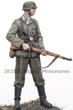 画像10: Alpine Miniatures[AM35331]1/35 WWII ドイツ Kar98kを持つ装甲擲弾兵兵士