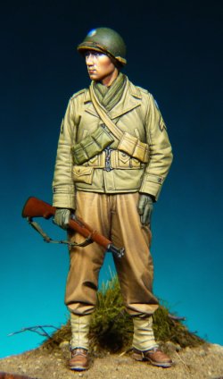 画像9: Alpine Miniatures[AM70244]フィギュアカラーシリーズ 1/35 WWIIアメリカ陸軍下士官 欧州戦線1944〜45(アルパインおまけ付）