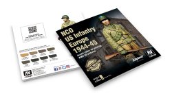 画像3: Alpine Miniatures[AM70244]フィギュアカラーシリーズ 1/35 WWIIアメリカ陸軍下士官 欧州戦線1944〜45(アルパインおまけ付）