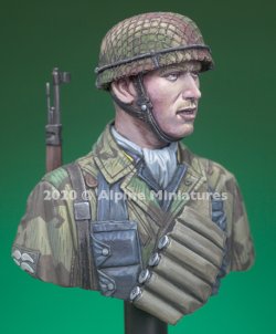 画像1: Alpine Miniatures[AMB004]1/16 WWII 独 ドイツ第6降下猟兵連隊 降下猟兵胸像