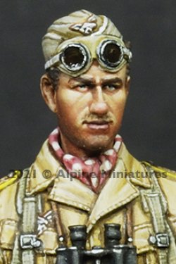 画像2: Alpine Miniatures[H027]1/35 WWIIドイツ降下猟兵ヘッドセット＃1