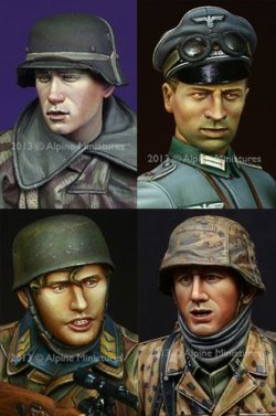 画像2: Alpine Miniatures[H6004]1/16 ドイツ軍ヘッドセット#4