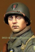 Alpine Miniatures[H6009]1/16 WWII 米 歩兵ヘッドセット＃1