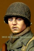 Alpine Miniatures[H6010]1/16 WWII 米 歩兵ヘッドセット＃2