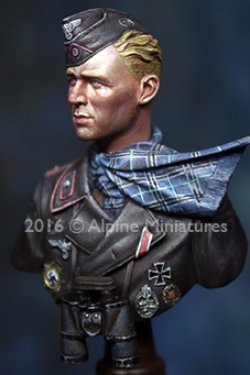 画像11: Alpine Miniatures[AMB001] 1/16 WWII独 第116装甲師団「グレイハウンド」将校(バストモデル)