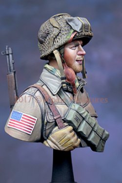 画像5: Alpine Miniatures[AMB002] 1/16 WWII米 第82空挺師団「オールアメリカン」バストモデル