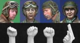 Alpine Miniatures[H002]1/35 アメリカ戦車兵ヘッド&ハンドセット