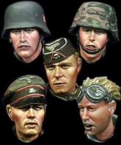 画像2: Alpine Miniatures[H012]1/35独 武装親衛隊ヘッドセット #4