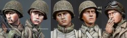 画像1: Alpine Miniatures[H026]1/35 WWII 米 歩兵ヘッドセット＃3
