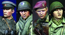 画像1: Alpine Miniatures[H6006]1/16 WW2 連合軍ヘッドセット #2