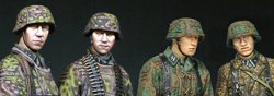 画像3: Alpine Miniatures[S0008]1/35 WWII ドイツ武装親衛隊 カーンからの撤退  (4体セット)(200セット限定)