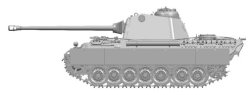 画像2: アミュージングホビー[AMH35A040]1/35  ドイツ中戦車 パンターII ラインメタル砲塔