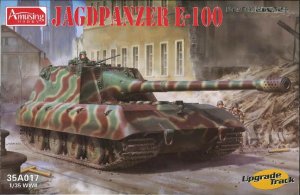 画像1: アミュージングホビー[AMH35A017]1/35 ドイツ E-100 駆逐戦車(履帯更新版) (1)