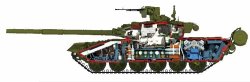 画像2: アミュージングホビー[AMH35A050]1/35 T-90A フルインテリア