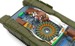 画像4: アミュージングホビー[AMH35A050]1/35 T-90A フルインテリア