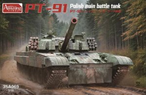 画像1: アミュージングホビー[AMH35A069]1/35 ポーランド 主力戦車 PT-91 トファルディ (1)