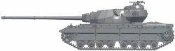 画像3: アミュージングホビー[AMH35A013]1/35 イギリス重戦車 FV214 コンカラー MKI w/スペースドアーマー