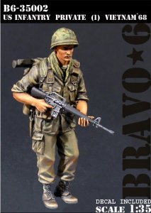 画像1: Bravo6[B6-35002]1/35 米 二等兵(1)ベトナム'68 (1)
