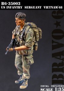 画像1: Bravo6[B6-35003]1/35 米 軍曹ベトナム'68 (1)