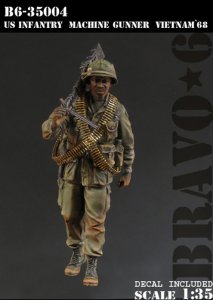 画像1: Bravo6[B6-35004]1/35 米 歩兵機関銃手ベトナム'68 (1)