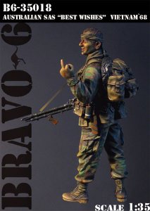 画像1: Bravo6[B6-35018]1/35 豪 SAS "ご武運を"ベトナム'68 (1)