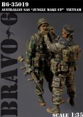 Bravo6[B6-35019]1/35 豪 SAS "ジャングルメイクアップ"ベトナム'68(2体セット)