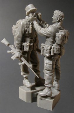 画像2: Bravo6[B6-35019]1/35 豪 SAS "ジャングルメイクアップ"ベトナム'68(2体セット)