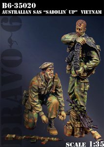 画像1: Bravo6[B6-35020]1/35 豪 SAS "さあ行くぞ"ベトナム'68(2体セット) (1)