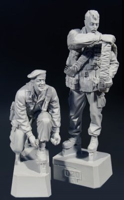 画像2: Bravo6[B6-35020]1/35 豪 SAS "さあ行くぞ"ベトナム'68(2体セット)