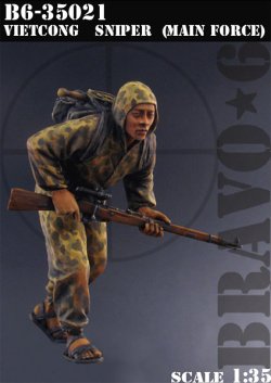 画像1: Bravo6[B6-35021]1/35 ベトコンスナイパー