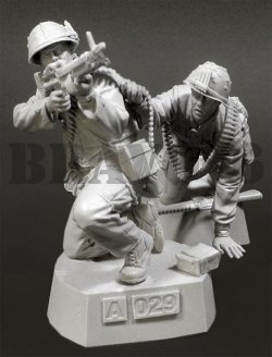 画像3: Bravo6[B6-35029]1/35 米海兵隊(3) 機関銃チーム テト攻勢'68(2体セット)