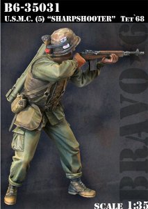 画像1: Bravo6[B6-35031]1/35 米海兵隊(5)一級射手 テト攻勢'68 (1)