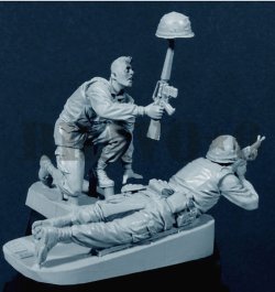 画像3: Bravo6[B6-35037]1/35 米海兵隊(9)”狙撃手は何処だ” テト攻勢'68(2体セット)