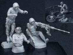 画像3: Bravo6[B6-35063]1/35 米 海兵隊戦車兵ベトナム(3体セット)