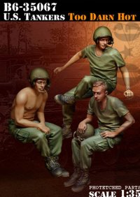 Bravo6[B6-35067]1/35 米 戦車兵ベトナム 軽装(3体セット)