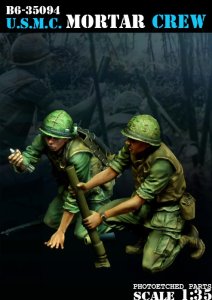 画像1: Bravo6[B6-35094]1/35 米海兵隊 M19迫撃砲チーム(2体セット) (1)