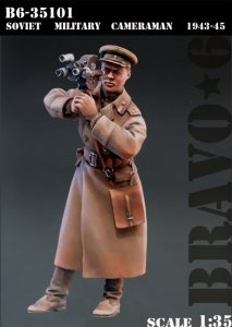 画像1: Bravo6[B6-35101]1/35 ソビエト従軍カメラマン 1943-45 (1)