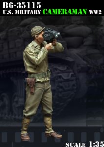 画像1: Bravo6[B6-35115]1/35  WWII米 カメラマン (1)