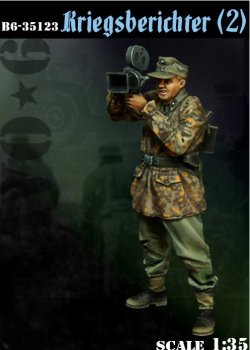 画像1: Bravo6[B6-35123]1/35 WWII独 従軍カメラマン(2)