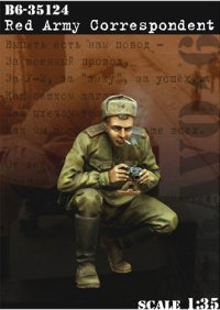 Bravo6[B6-35124]1/35 WWII露 従軍カメラマン