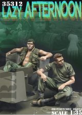 Bravo6[B6-35312]1/35 ベトナム戦争 米陸軍「気だるい午後」US米戦車兵休息セット(2)