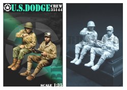 画像3: Bravo6[B6-35144]1/35 WWII米 ダッジトラック搭乗員＃1