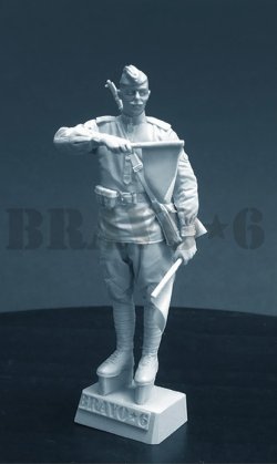 画像2: Bravo6[B6-35152]1/35 WWII露/ソ ソビエト赤軍 RKKA 交通整理を行なう兵士