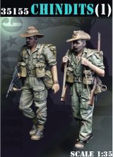 Bravo6[B6-35155]1/35 WWII イギリス チンディット特殊部隊セット＃1(2体入)