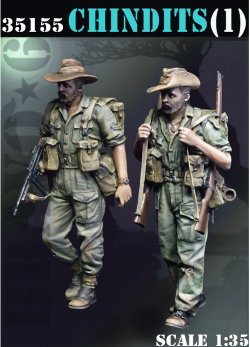画像1: Bravo6[B6-35155]1/35 WWII イギリス チンディット特殊部隊セット＃1(2体入)