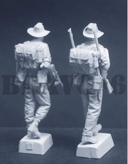 画像3: Bravo6[B6-35155]1/35 WWII イギリス チンディット特殊部隊セット＃1(2体入)