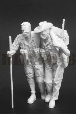 画像2: Bravo6[B6-35156]1/35 WWII イギリス チンディット特殊部隊セット＃2(2体入)