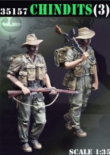 Bravo6[B6-35157]1/35 WWII イギリス チンディット特殊部隊セット＃3(2体入)