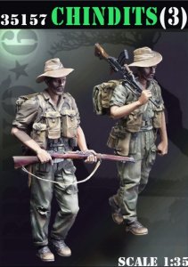 画像1: Bravo6[B6-35157]1/35 WWII イギリス チンディット特殊部隊セット＃3(2体入) (1)