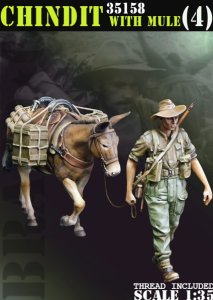 画像1: Bravo6[B6-35158]1/35 WWII イギリス チンディット特殊部隊セット＃4(ラバ+1体入) (1)